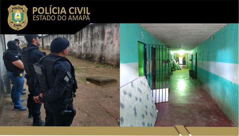 POLÍCIA CIVIL REALIZA OPERAÇÃO DE BUSCAS EM PAVILHÃO DO IAPEN